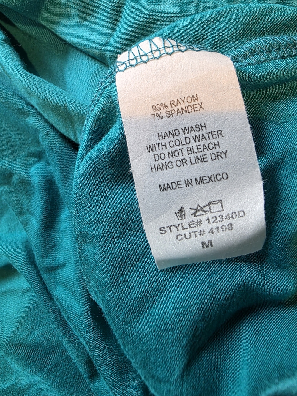 Magnolia Teal Halter One-Shoulder Tie-Waist Dress - Picture 5 of 5